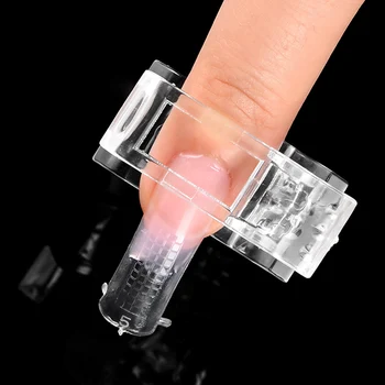 1/5 kom. Spojnica za nail Akrilni Lak za nokte Plastične Lažni Savjeti za izgradnju noktiju Brzo Oblik za izgradnju UV-gel LED alat za manikuru 0