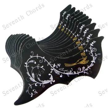 1 kom. Navlaka za narodne Akustične gitare Maska za zaštitu od ogrebotina s ukrasnim uzorkom u obliku cvijeta Ptice
