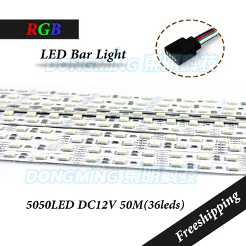 10 kom./lot 36/72 led 0,5 m led bar lampa 5050 5630 7020 8520 4014 2835 SMD 12 led svjetiljka luces bijela/topla bijela/RGB