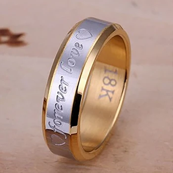 2021 Modni par prsten za velikog zaljubljenika vječna ljubav prsten od nehrđajućeg čelika nakit poklon