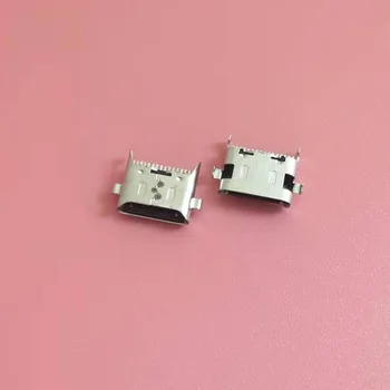 50 KOM. 16-pin Konektor Tipa C-Micro USB Port za Punjenje Priključak Za Punjač Za Samsung A20S A207 207F A2070 A21 A215 A215U A215F