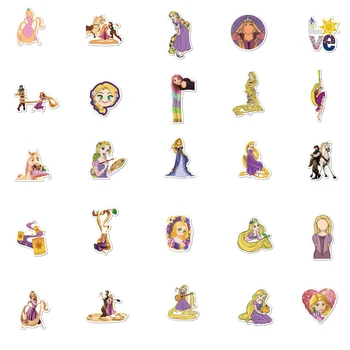 50 kom./compl. Disney anime Naljepnice Marvel Zamrznute Princeza Rapunzel Vodootporan Skateboard Laptop Naljepnice Dječje igračke