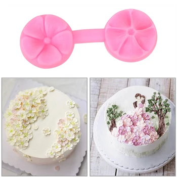 Alat za pečenje DIY Fondant Alata za ukrašavanje torte Sugarcraft 3D Oblik cvijeta Silikonska Forma Čokolade Slastičarnica oblik