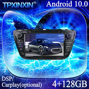 Android 10,0 PX6 DSP 4+128 G Za Suzuki S-Cross SX4-2017 Carplay Media video GPS Navigacija Glavna jedinica Авторадио