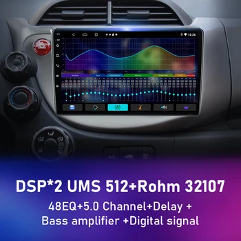Android 2Din za HONDA FIT JAZZ 2007-Auto стереоприемник Радионавигационный Media player MP5 DVD proizvodi dash cam