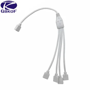 Dodatna oprema za pruge od 1 do 4 Konektora Razdjelnik LED RGB Trake produžni kabel s 4-pinskim priključkom Za 3528 5050 led trake