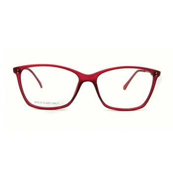 ESNBIE Italija Novi Dizajn okvira za naočale, Za žene ružičaste boje Ženske rimless za naočale u obliku leptira TR90 Naočale za kratkovidnost
