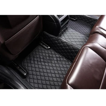 Flash-mat kožne auto-tepisi su pogodni za 98% model vozila Toyota Lada Renault Kia Volkswagen Honda BMW-BENZ pribor prostirke za noge 1