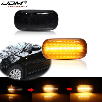 IJDM Led Dinamične Bočne Parkirna Svjetla Za Honda/Acura RSX Integra Civic EP3 Amber Serijski Treperi Lampica Signala Skretanja 12