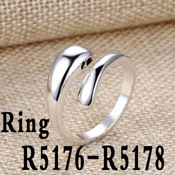 Klasično Kvalitetan Prsten Od 925 Sterling Srebra R5176-R5178
