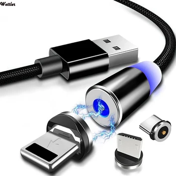 Magnetni Kabel Micro USB Tip C Kabel Za iPhone 11 Pro Max Samsung Brzo Punjenje Magnetsko Punjač USB Kabela Kabel za mobilni Telefon