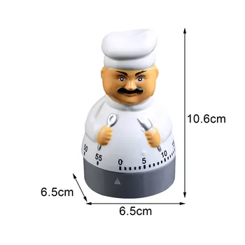 Mehanički Kuhinjski Timer Elektronski Inovativni sat za Alarm Kuhar Timera odbrojavanja za Kuhanje Na 60 Minuta Pribor Za Alat za Kuhanje 4