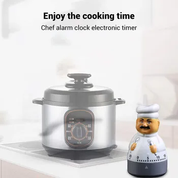 Mehanički Kuhinjski Timer Elektronski Inovativni sat za Alarm Kuhar Timera odbrojavanja za Kuhanje Na 60 Minuta Pribor Za Alat za Kuhanje 5