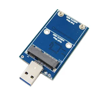 Mini-SSD Torbica mSATA statičkog diska za hard disk za USB 3.0 Torbica bežičnom USB Adapter Vanjski Statički disk Podržava hard disk SSD 30*30/50 mSATA 0