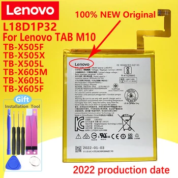 NOVI originalni tablet Lenovo Tablet M10 TB-X605L TB-X605F TB-X605M TB-X505X x505L L18D1P32 L19D1P32 Baterija tableta
