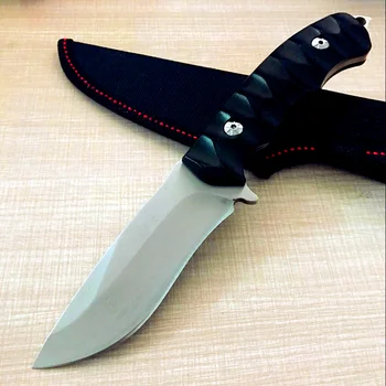 Nož s fiksnom oštricom Vojni Nož Taktički Izravan Nož Za Preživljavanje Marširati EDC Nož Džepni Nož Ribolov Nož Prijenosni Nož 4