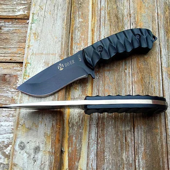 Nož s fiksnom oštricom Vojni Nož Taktički Izravan Nož Za Preživljavanje Marširati EDC Nož Džepni Nož Ribolov Nož Prijenosni Nož 5