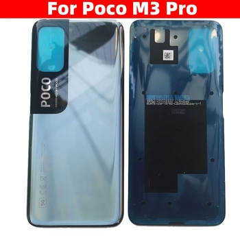 Originalna Novost Za Xiaomi Poco M3 Pro 5G Stražnji Poklopac Kućišta Kućište Stražnji Baterija Kućište je od Plastike Vrata Rezervni Dijelovi Za Popravak