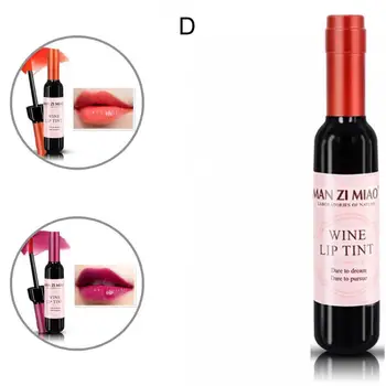 Prirodni 7 g Nježnog Crvenog Vina u Korejskom Stilu Nijanse Za Usne Mini-boca boja za Usne Mat za djevojke