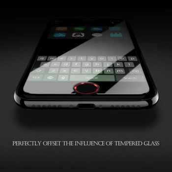Set presvlaka za gumba FLOVEME za iPhone 7 6 6S Plus Naljepnica na početnu gumb za Otključavanje otiska prsta tipkovnica kapica za iPhone 6 6S 5 Torbica