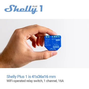 Shelly Plus 1 Smart life WI-FI Pametan Prekidač Automatizacija Daljinski Relej Relej Smart Life Iights Radijatori za Grijanje Klima uređaj 5