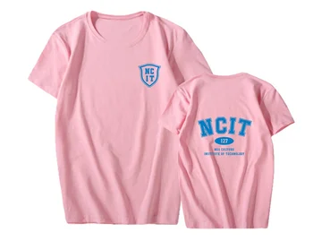 T-shirt NCIT NCT 127 Naljepnica Iste majice K Pop Hip-hop, Pamuk majice vrhunske Kvalitete, Dar za ljubitelje NCT