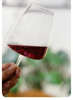 Ultra-tanki 650 ML/550 ml Kristalna Čaša za Vina Burgundije Ručne izrade Čaše za Crveno Vino Potrošačke Čašu S Velikim Trbuhom Degustacija Čašu Za Vino 5