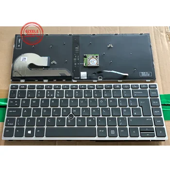 Velika britanija, Nova tipkovnica za prijenosna računala HP EliteBook 840 G5 846 G5 745 G5 s točkom miša L14378-001 L11307-001 tipkovnica laptop s pozadinskim osvjetljenjem