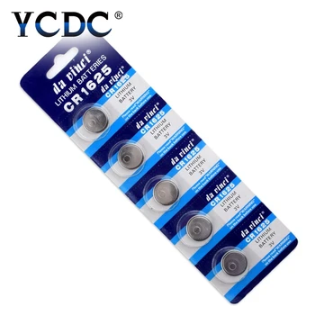 YCDC 5 kom. CR927 CR1025 CR1216 CR1220 CR1225 CR1616 Baterija za kovanice s tipkovnice jedinica 3 Litij baterija za jednokratnu sati