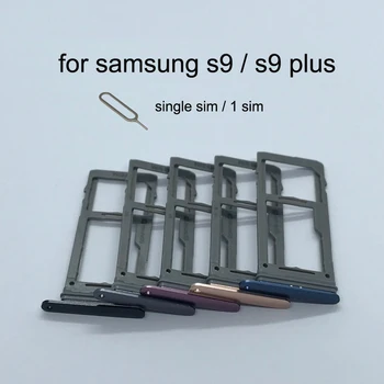 Za Samsung Galaxy S9 G960 G960F S9 Plus G965 G965F Original Kućište Telefona je Novi Adapter za SIM Kartice I Držač Police Za Micro SD Kartice